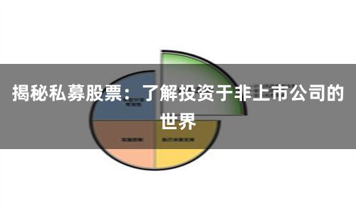 揭秘私募股票：了解投资于非上市公司的世界
