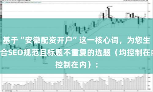 基于“安徽配资开户”这一核心词，为您生成符合SEO规范且标题不重复的选题（均控制在内）：